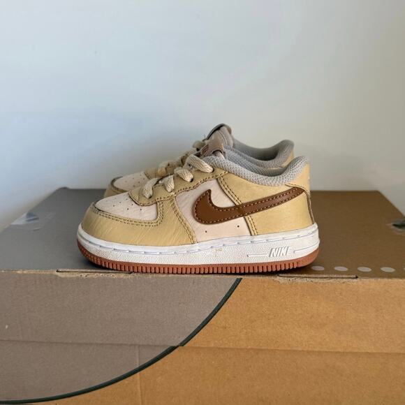 Nike Force 1 Low “Inspected by Swoosh” Toddler Sneakers - SZ 8 C - Picture 4 of 13